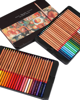 Color set marco renoir fine art drawing oil base non toxic pencils